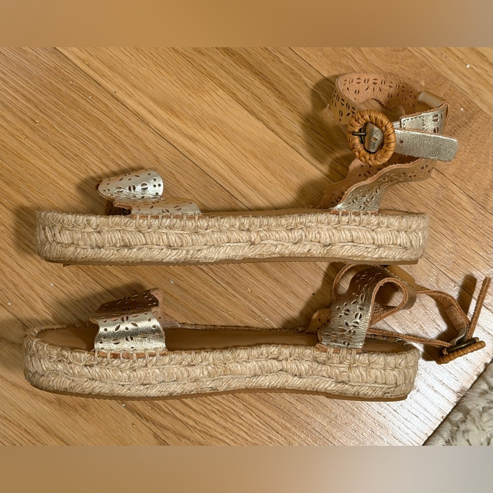 Soludos x Anthropologie Cadiz Espadrille Sandals size 6.5 - Picture 11 of 11
